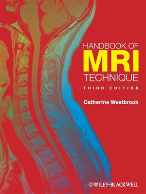 cover image of Handbook of MRI Technique